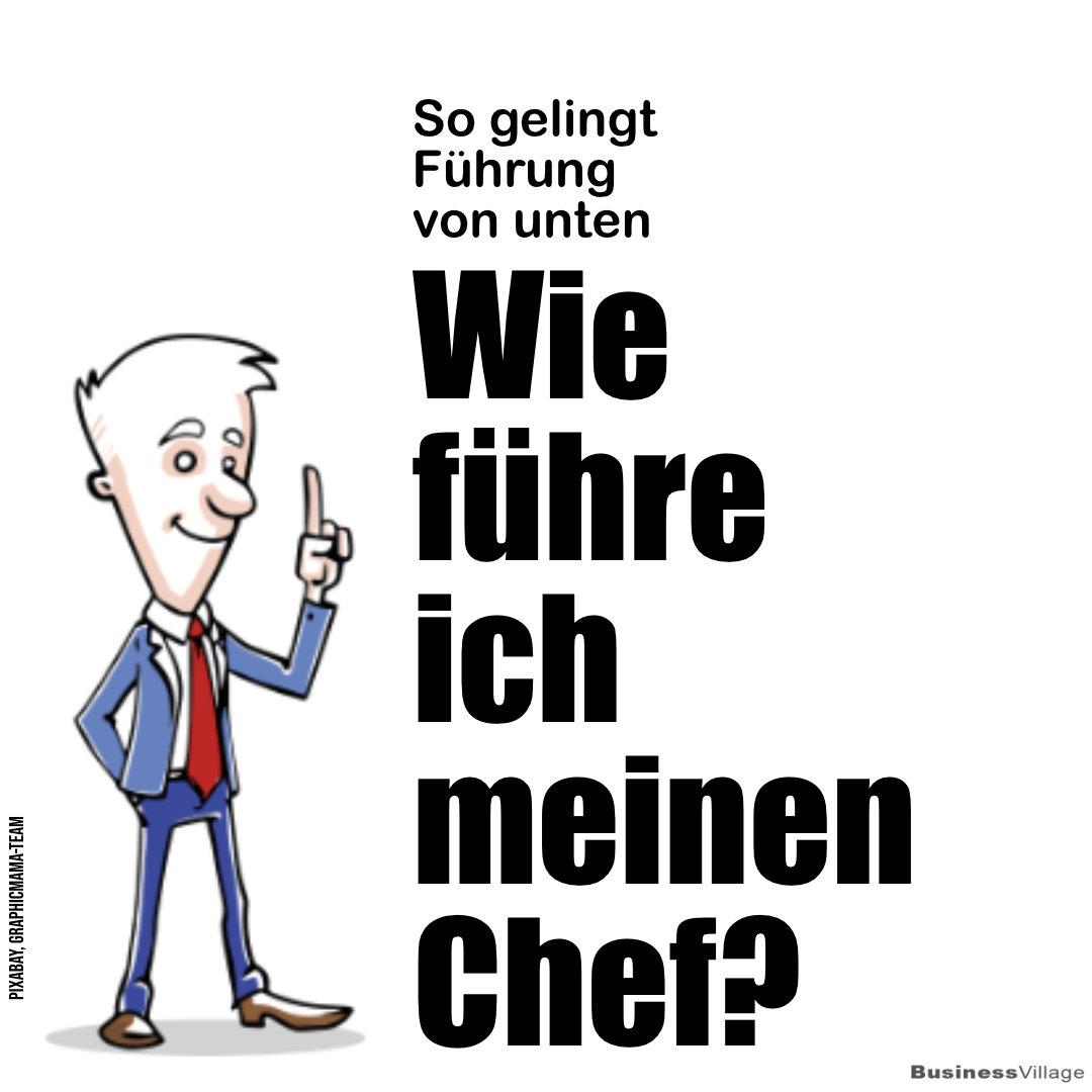Wie Sage Ich Meinen Chef Das Ich Kündige Wie führe ich meinen Chef? - BusinessVillage - Verlag für die Wirtschaft