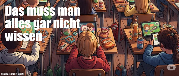 Das muss man alles gar nicht wissen